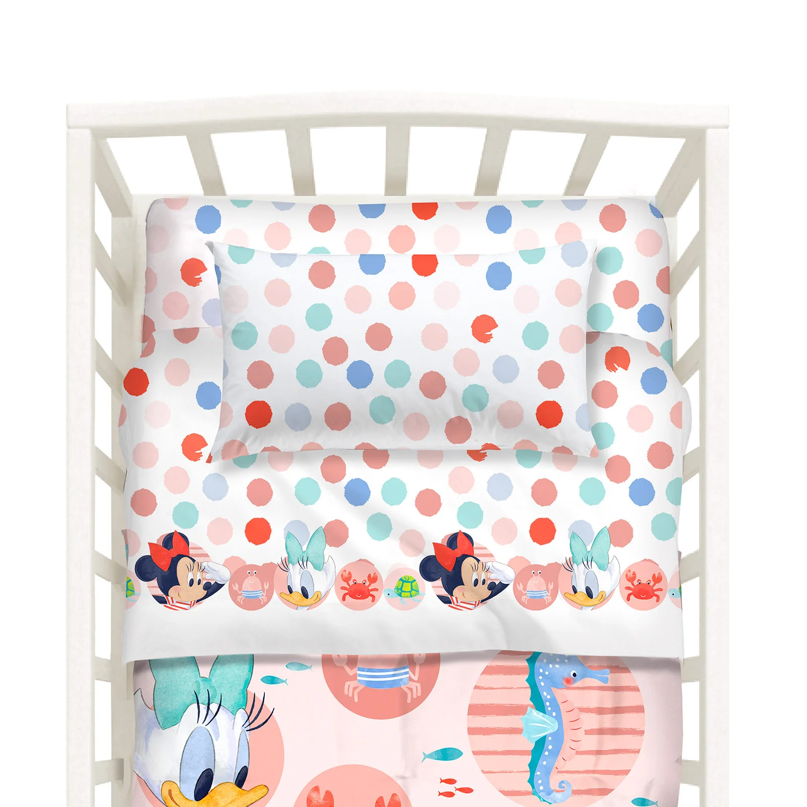 Quilt with Baby MINNIE Baby Disney cotton bumpers