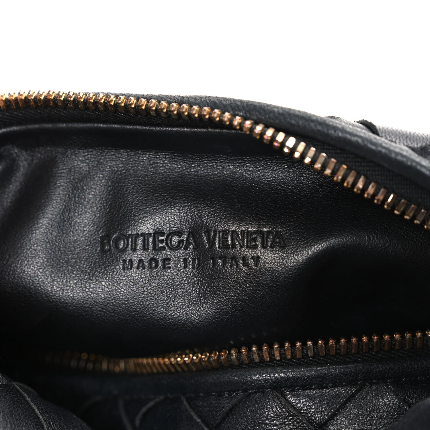 Nappa Intrecciato Mini Jodie Black - Top Club