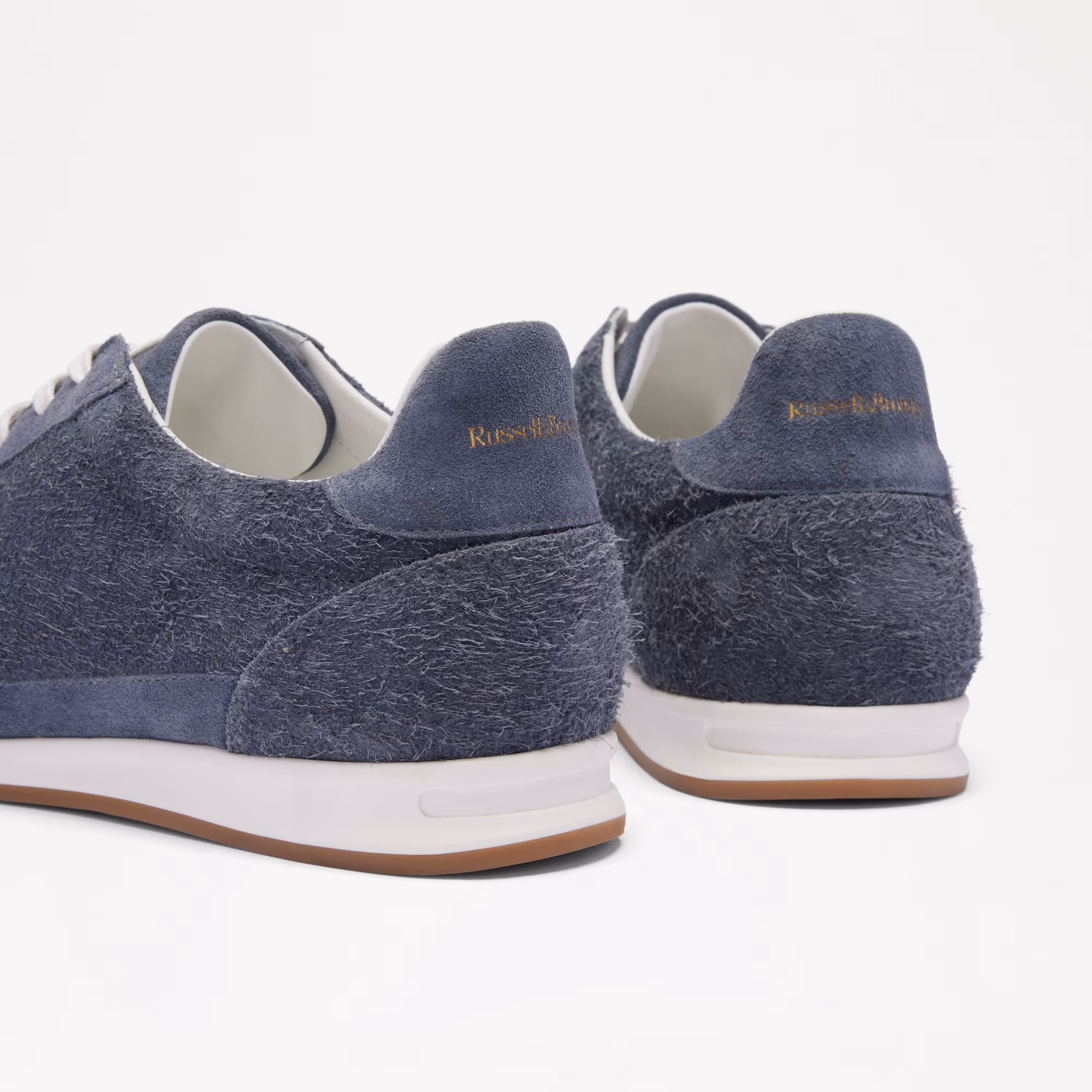 SwintonBrushed Suede Trainer