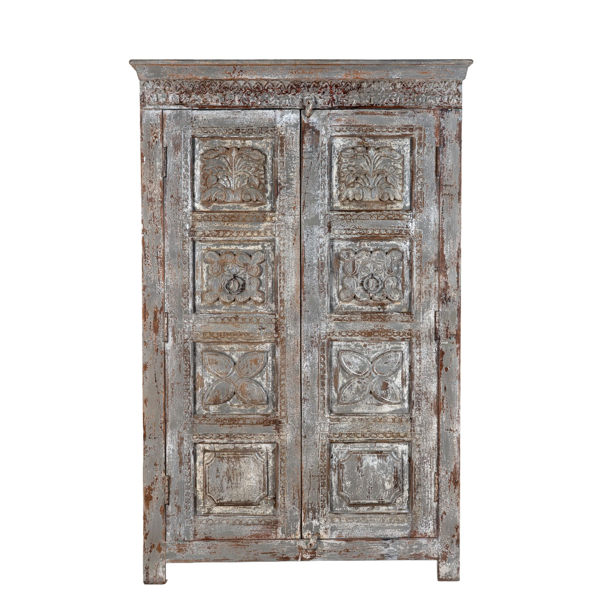 Adharva - Kast van Gerecycled Teakhout Vintage Design