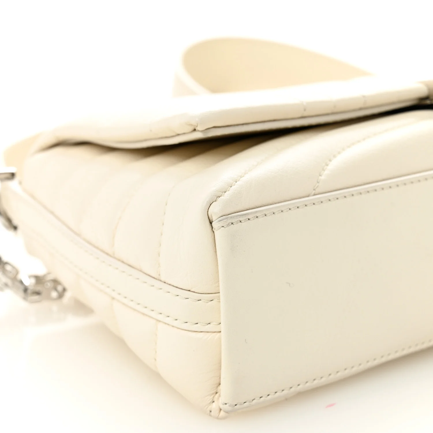 Calfskin Quilted Small 4G Shoulder Bag Ivory - Top Club