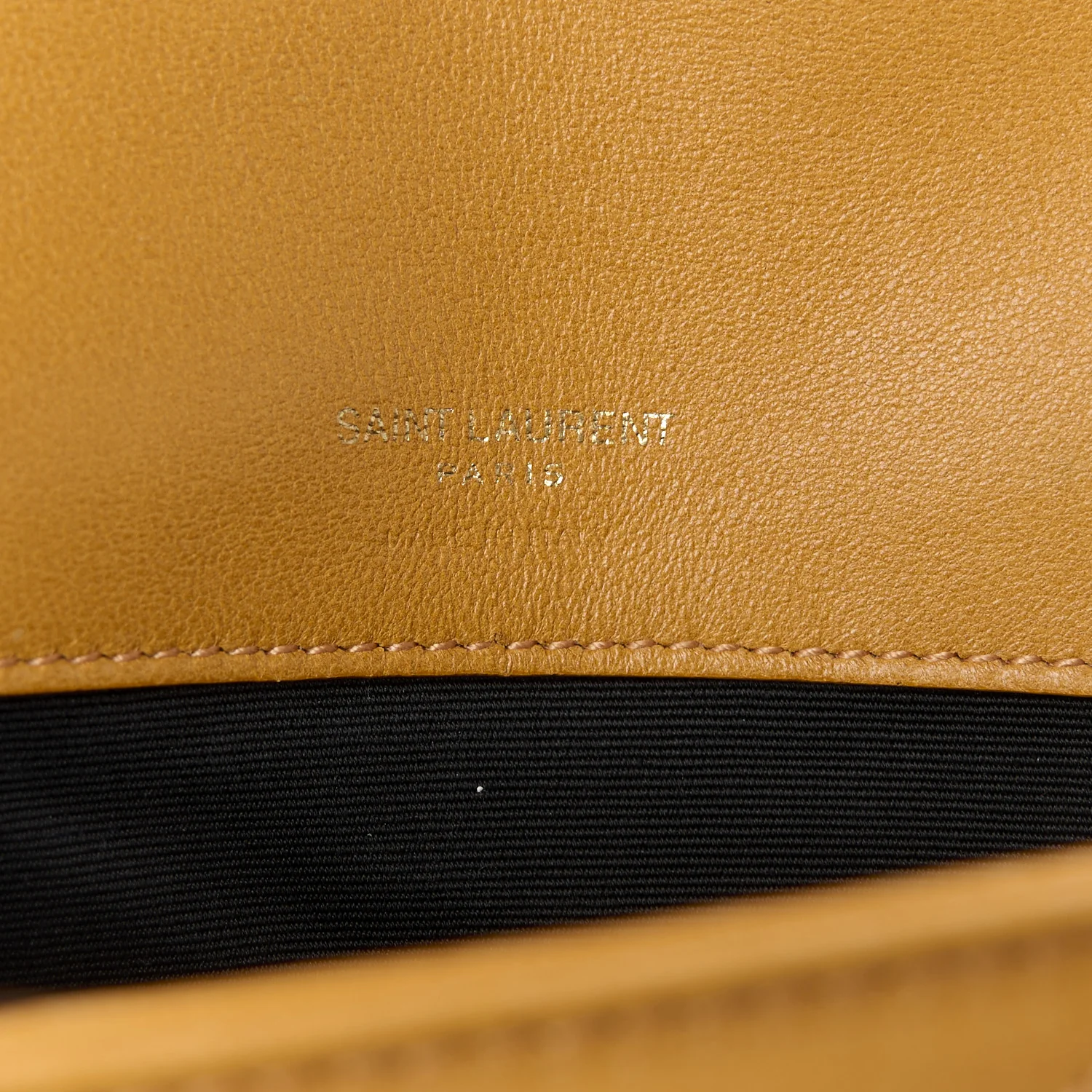 Lambskin Chevron Quilted Small Loulou Bag Sunflower - Top Club