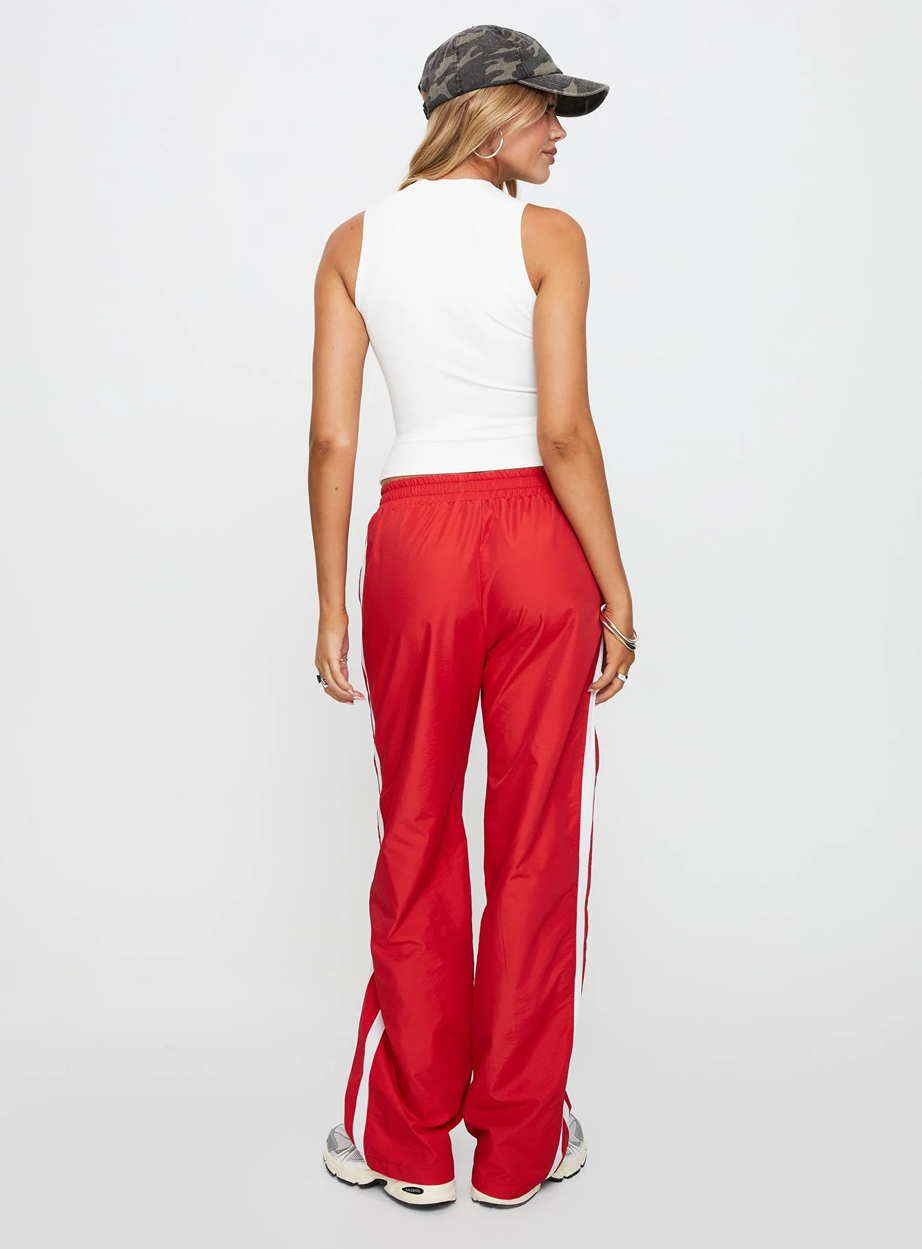 Keli Track Pants Red / White