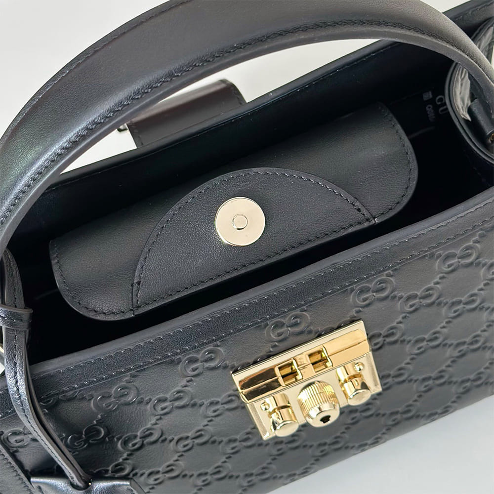 Gucci Padlock medium top handle bag - Top Club