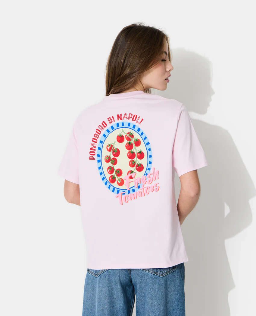 Pimkie T-shirt oversize avec print devant et dos