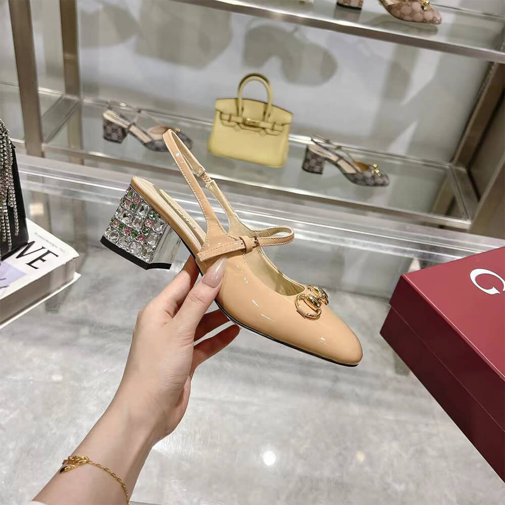 Gucci Women s Horsebit pump with Crystals - Top Club