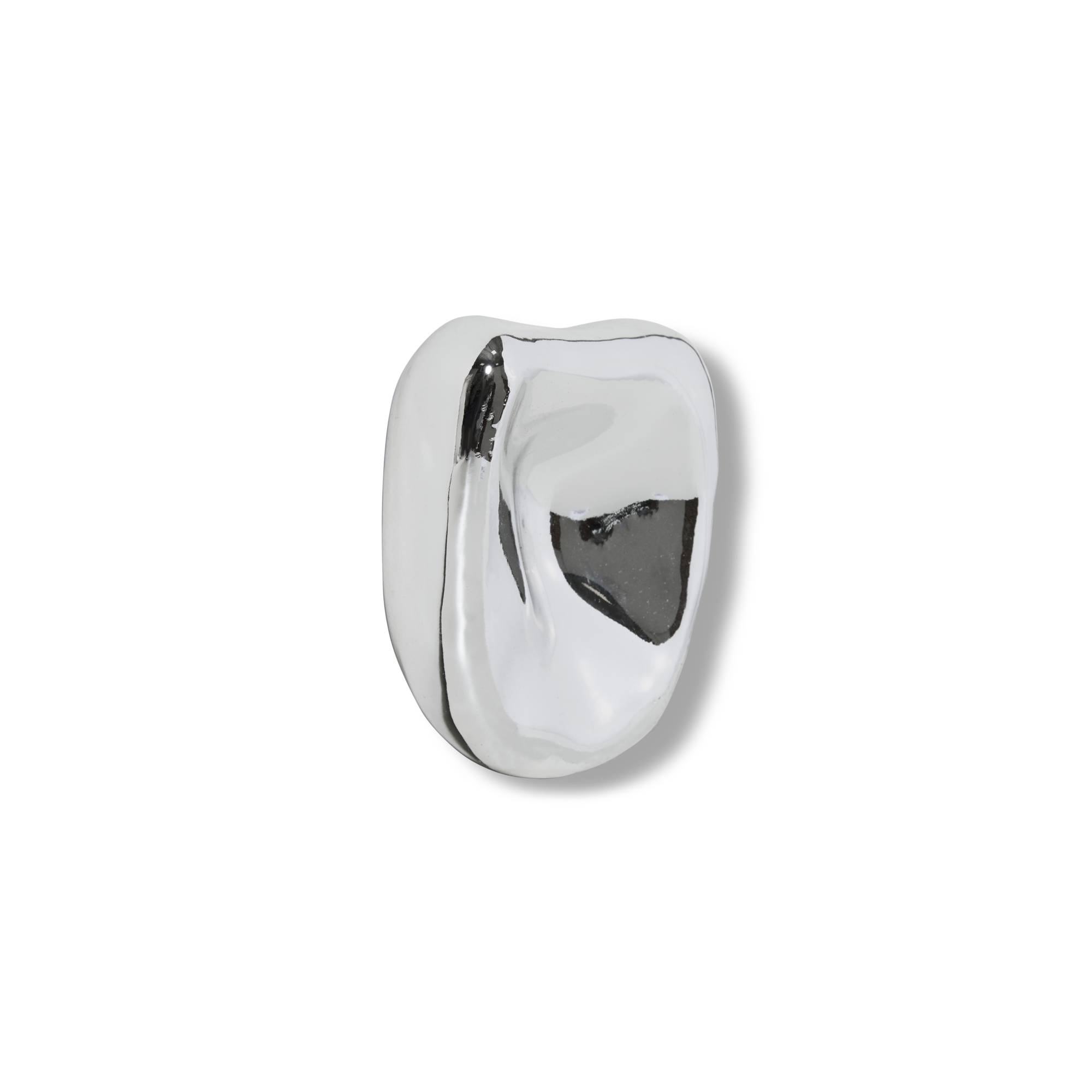 Sculptuur glass chrome no. 2
