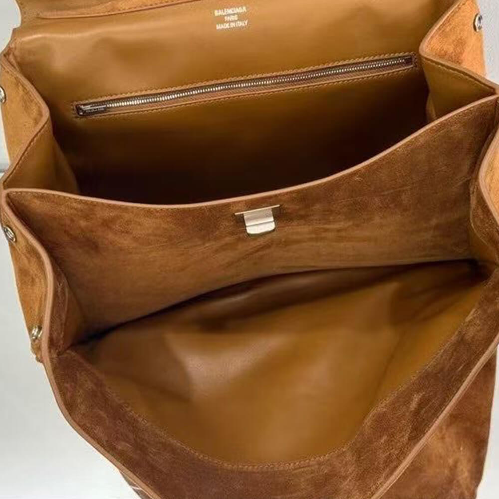 Balenciaga Rodeo Handbag Medium Suede(HIGH-END GRADE) - Top Club