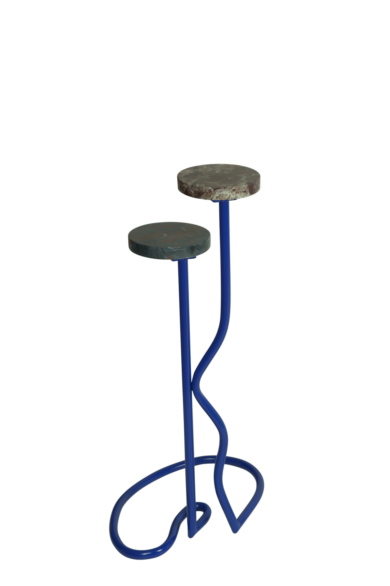 Bijzettafel Touw-Blauw