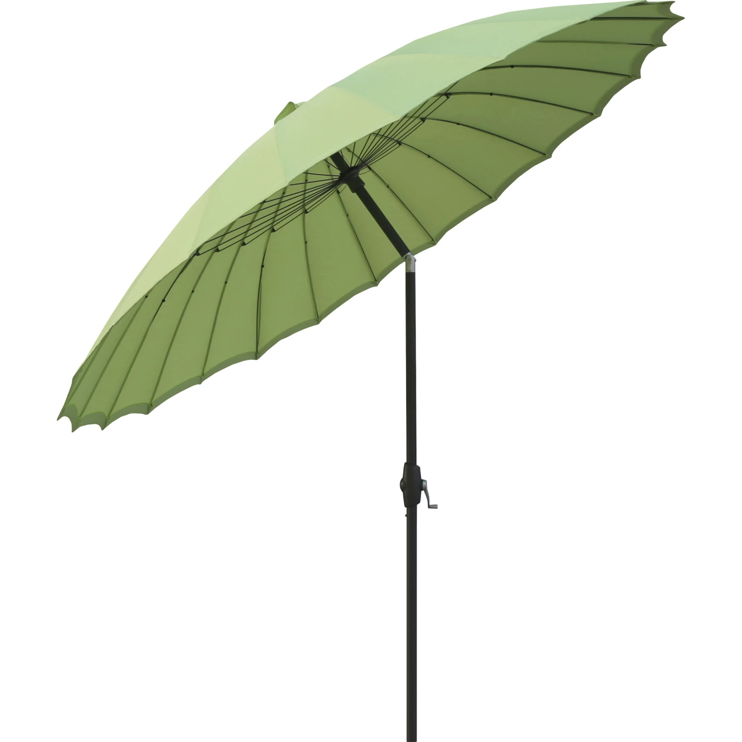 Ombrellone da giardino a palo centrale Limon Ø 270 cm verde lime