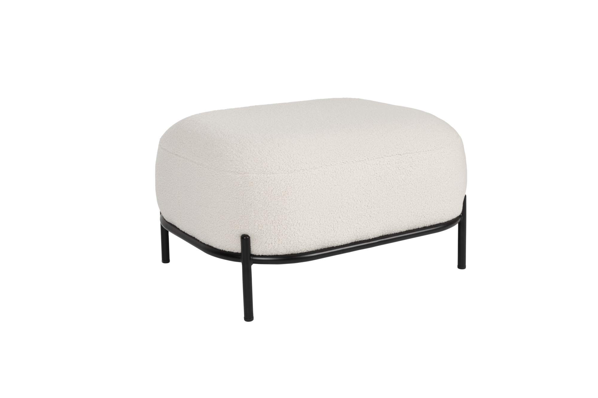 Hocker Polly Teddy wit