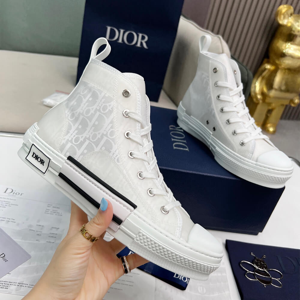 DIOR B23 High-Top Sneakers Dior Oblique - Top Club
