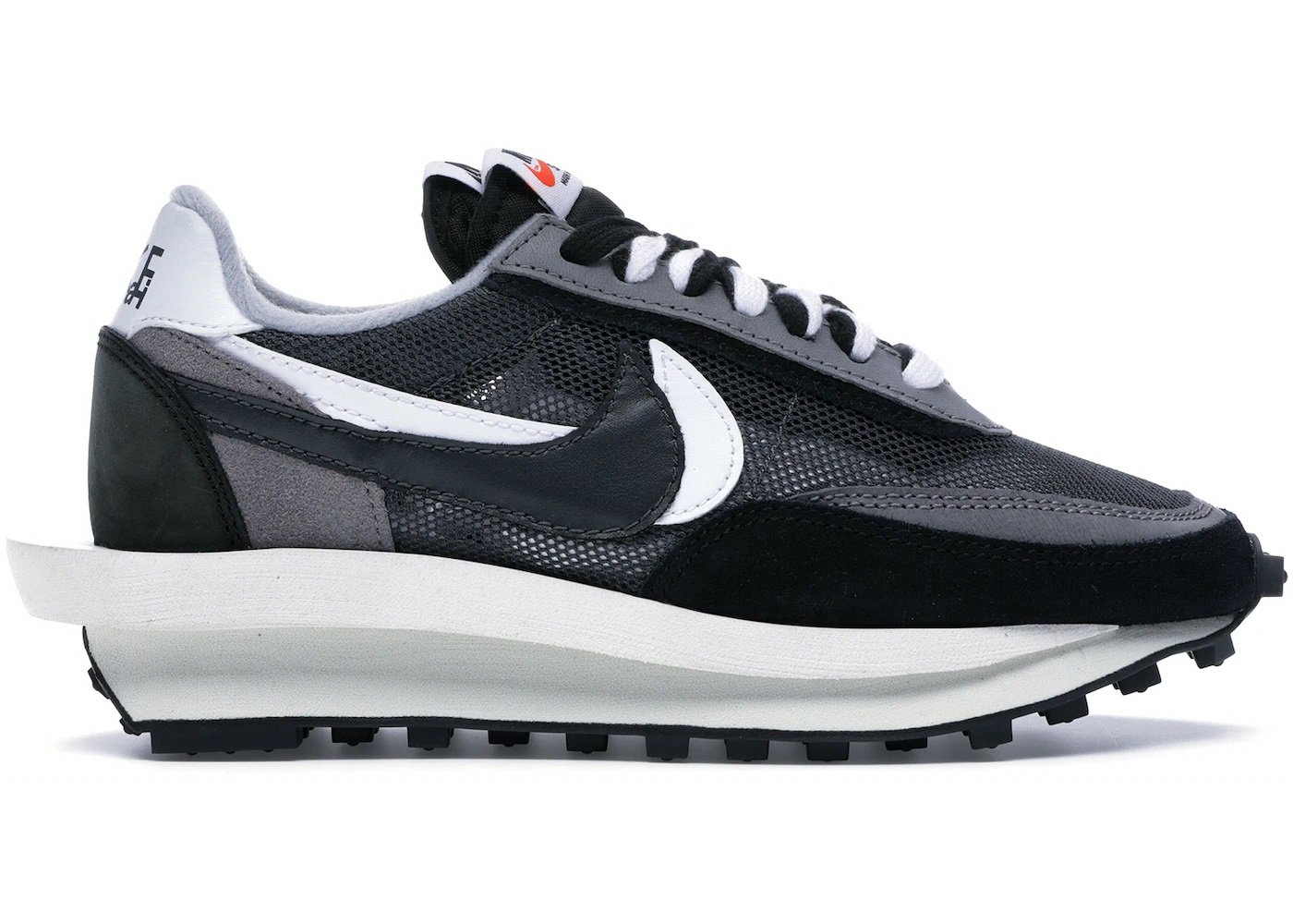 Sacai x Nike LD Waffle Black - Sneaker Replica Workshop