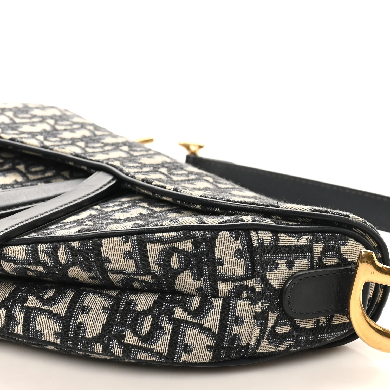 Oblique Saddle Bag Blue - Top Club