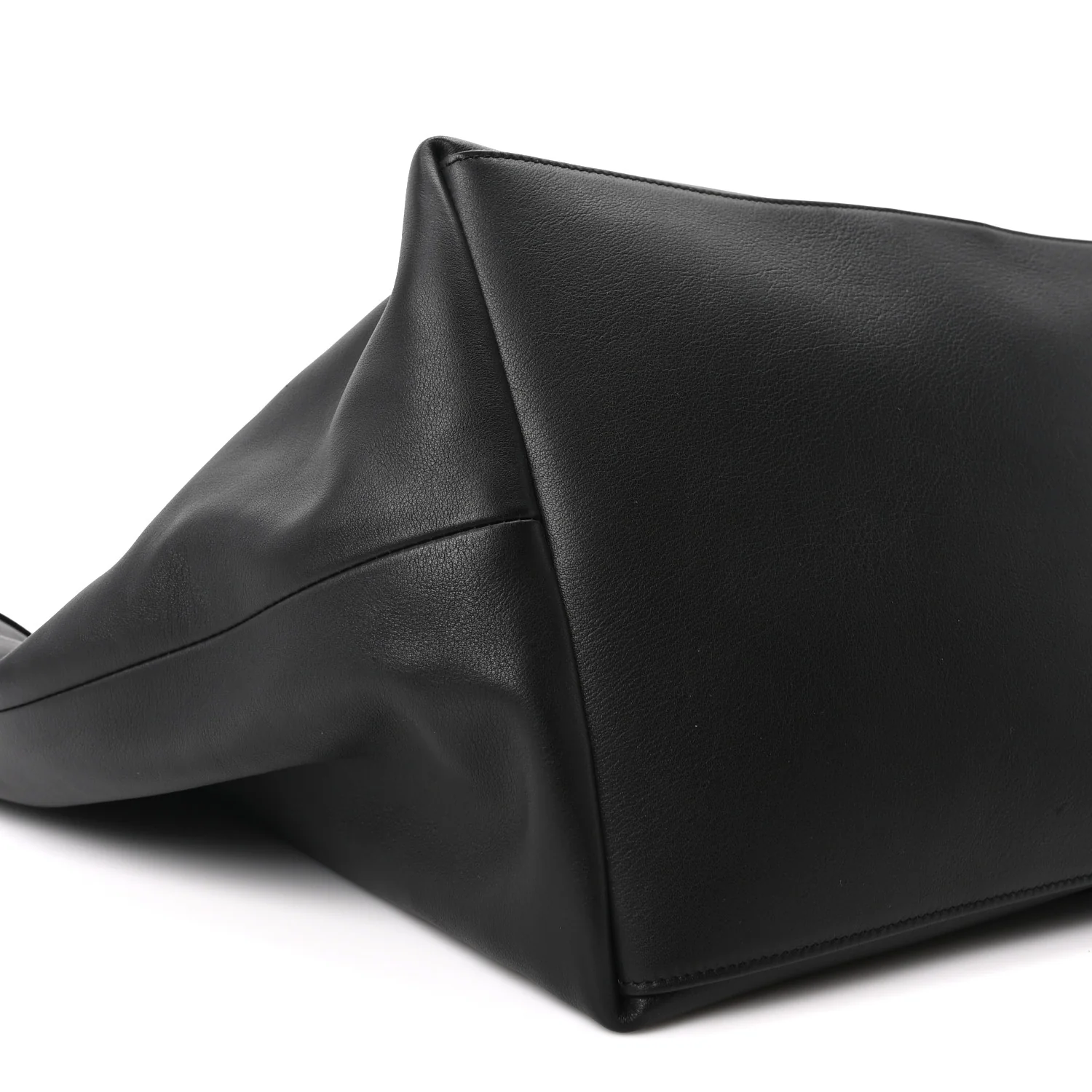 Calfskin Y Tote Black - Top Club