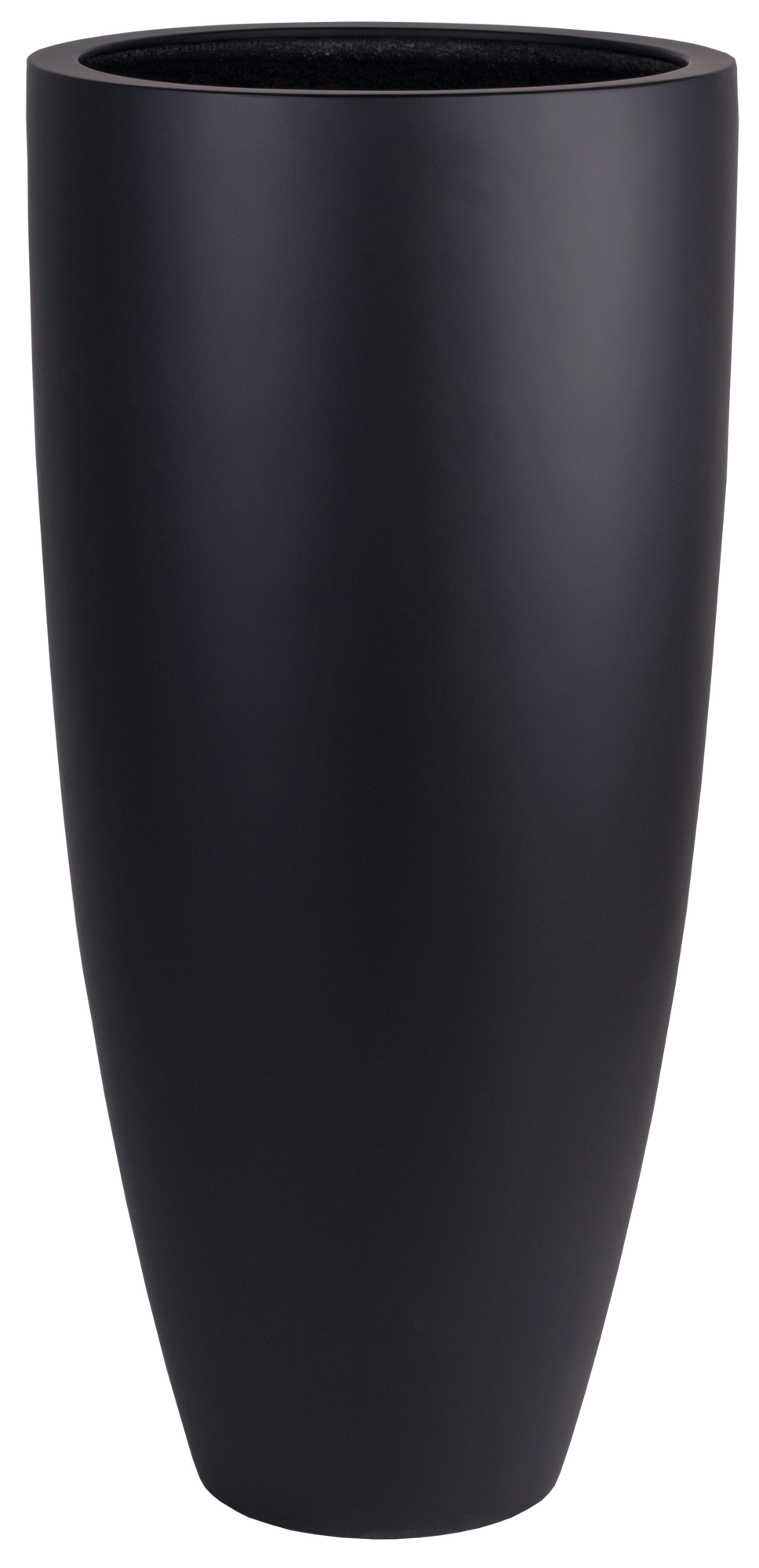 Plantenpot Kentucky L black Ø47 x H100 cm