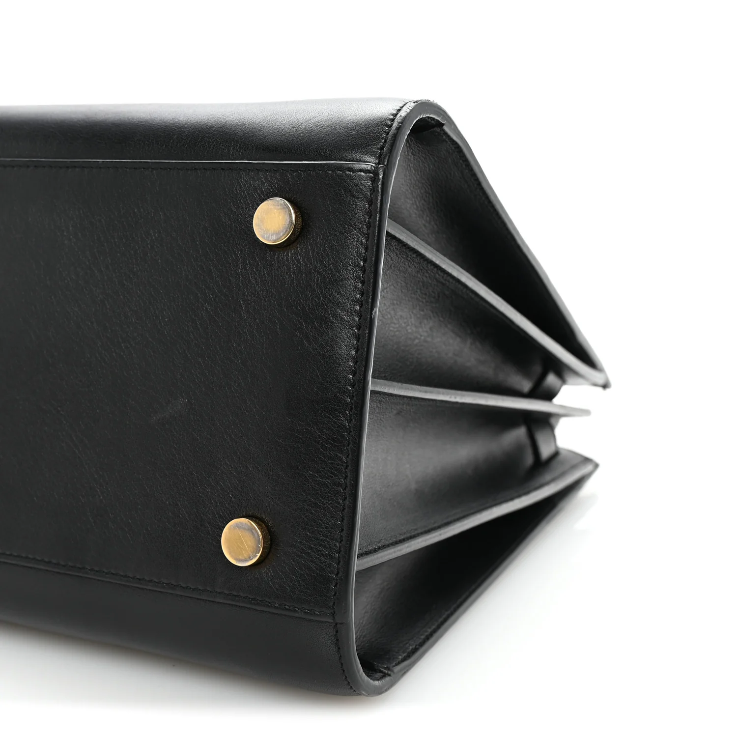 Calfskin Small Sac De Jour Black - Top Club