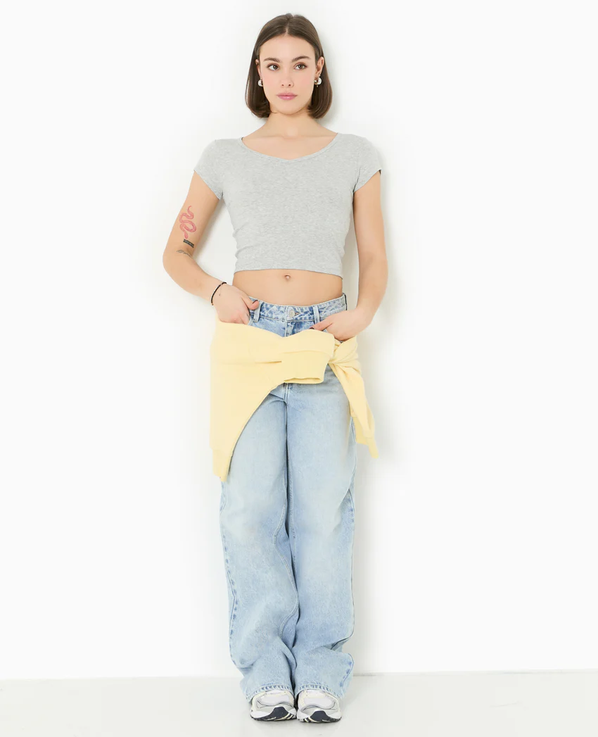 Pimkie T-shirt court col V