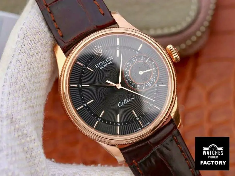 Rolex Celini Date 50515 MKS Factory 18K Rose Gold Case