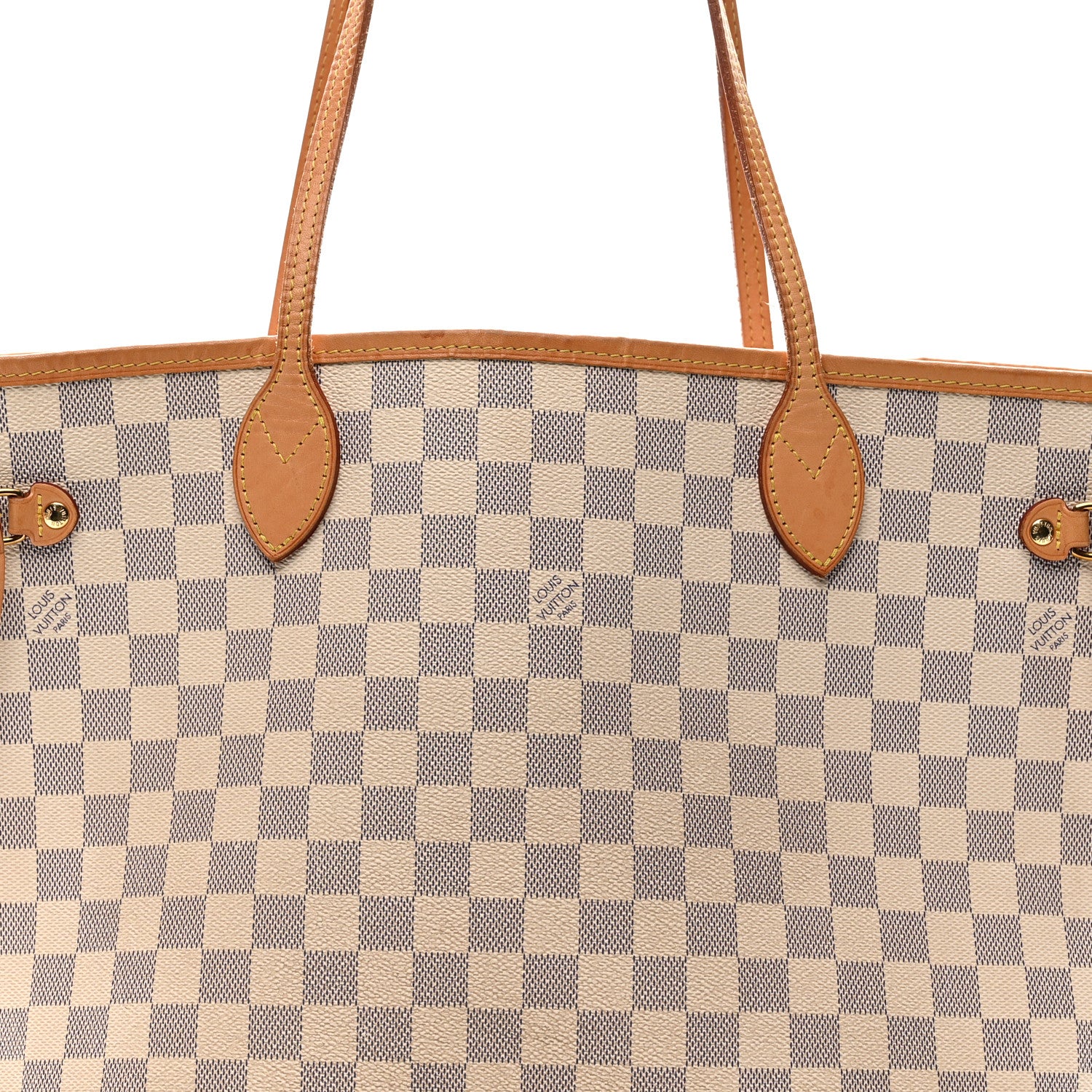 Damier Azur Neo Neverfull MM Rose Ballerine - Top Club