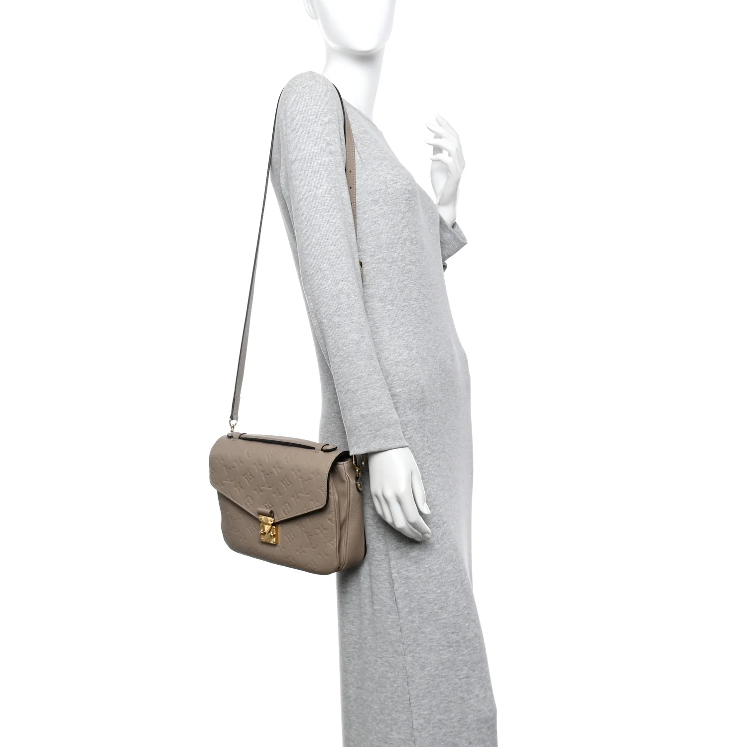 Empreinte Pochette Metis Tourterelle