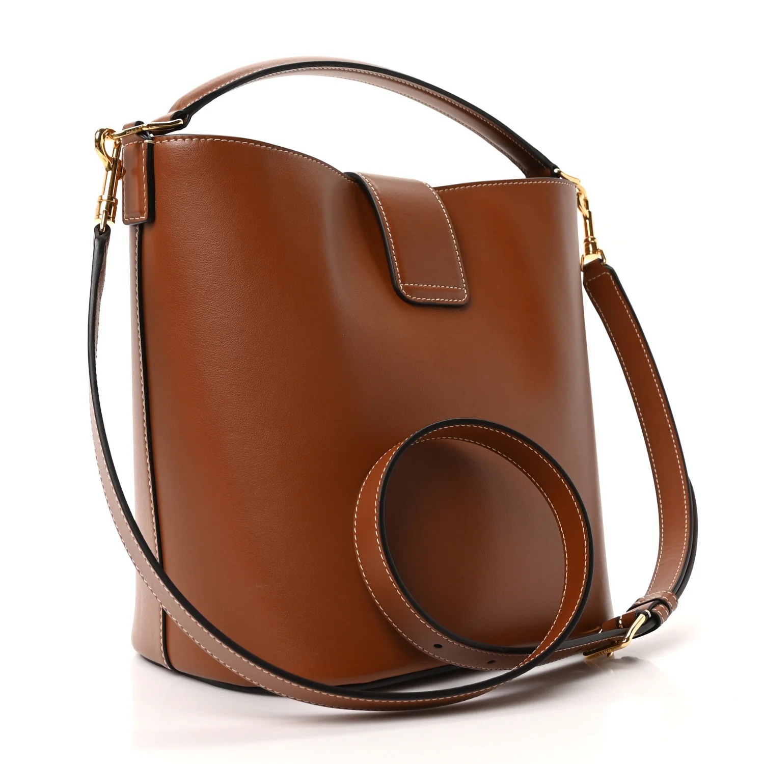 Smooth Calfskin Triomphe Medium Louise Bag Tan - Top Club