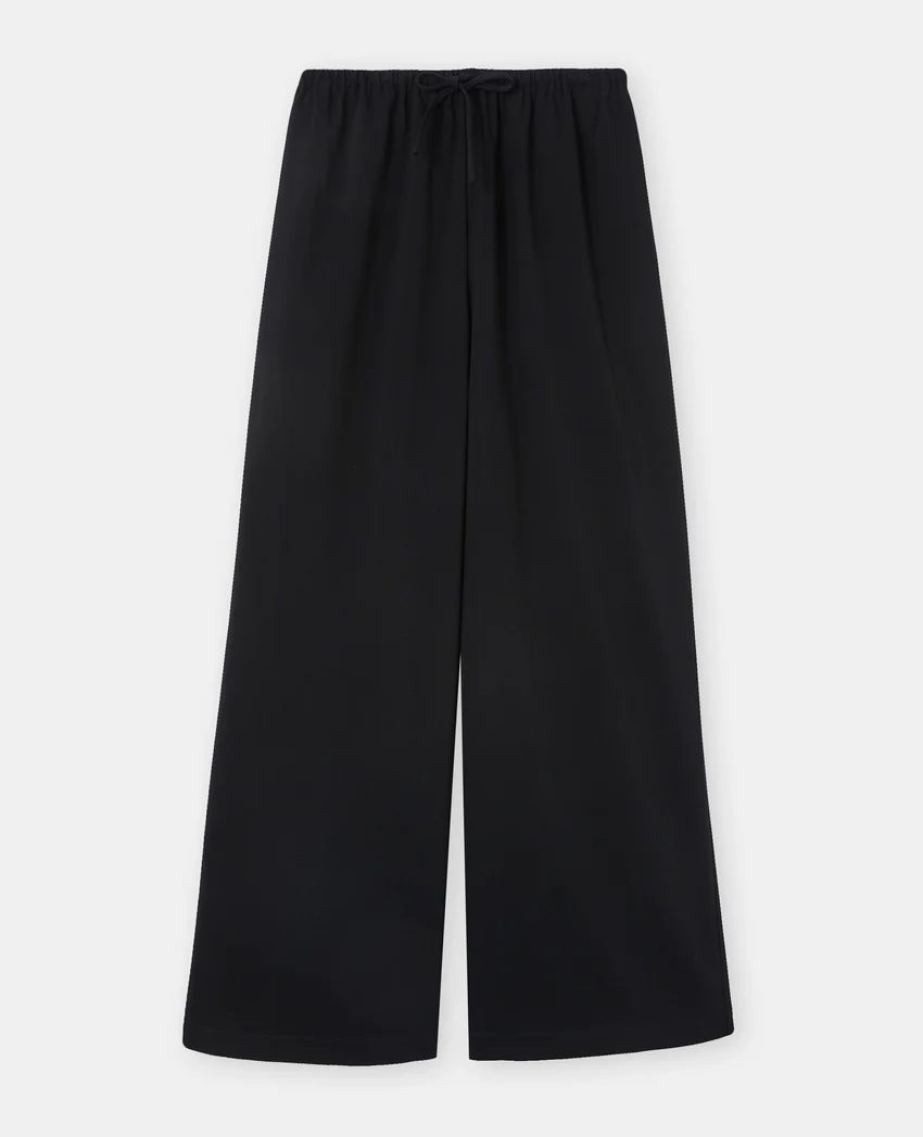 Pimkie Pantalon droit et large avec lien coulissé