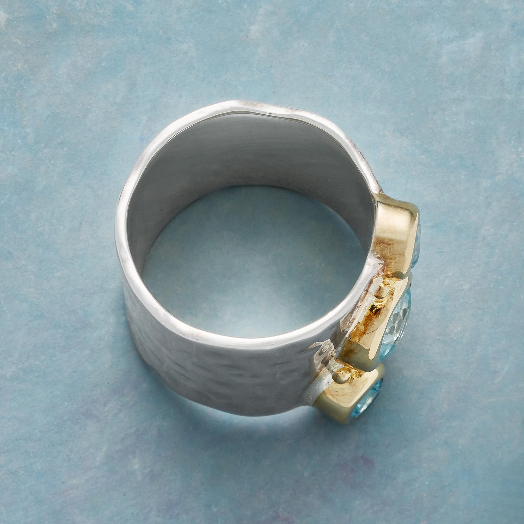 Blue Topaz Pageant Ring - Sundance Living