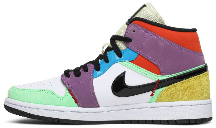 Air Jordan 1 Mid SE  Lightbulb  CW1140-100 - Sneaker Replica Workshop