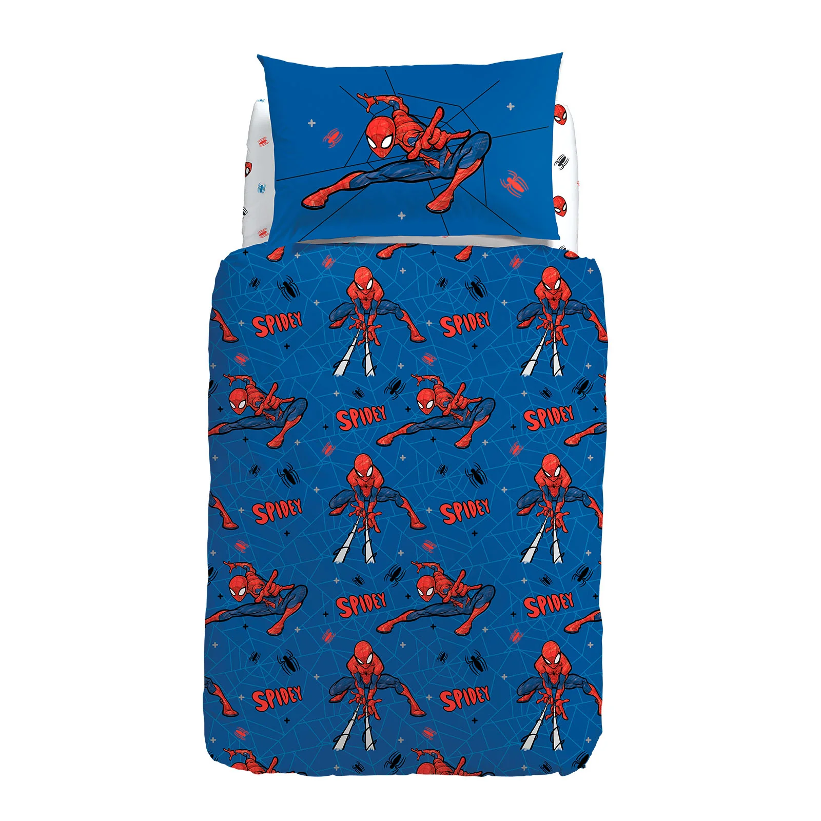 Complete cotton cover spiderman spidey single marvel single