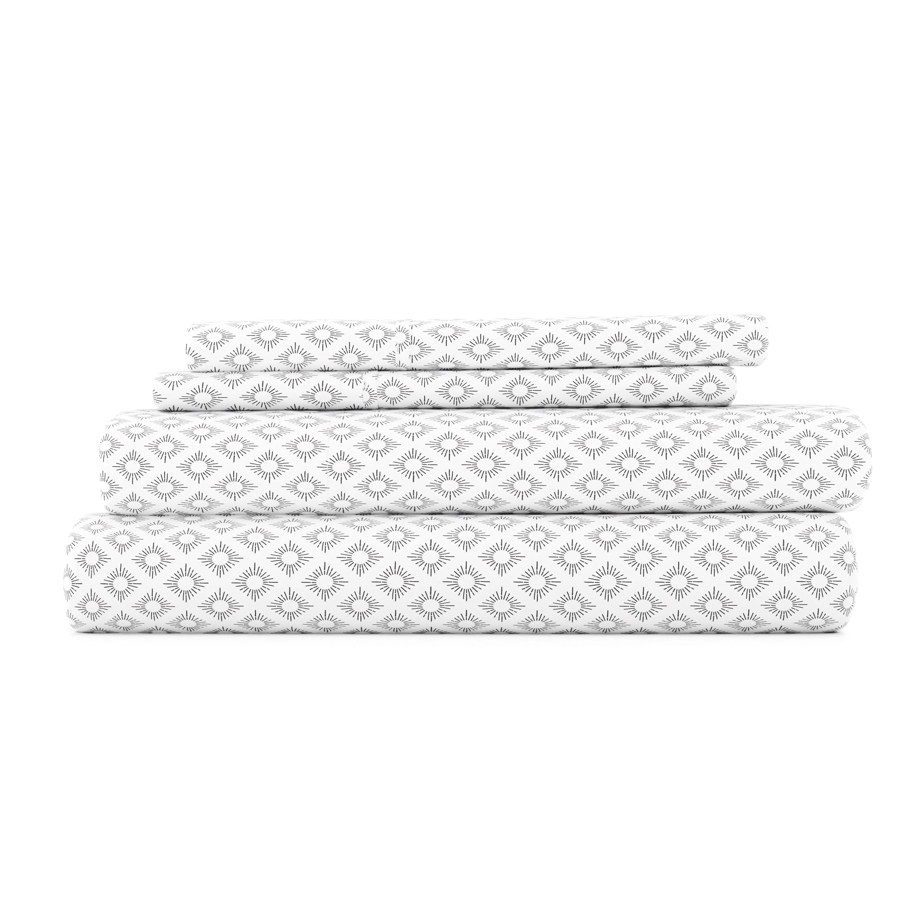 Polaris Pattern 4-Piece Sheet Set - Sale