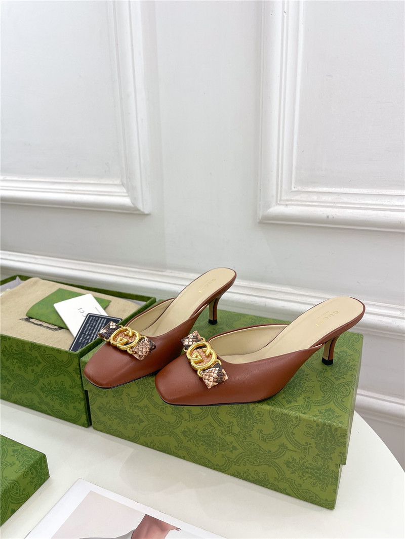 gucci new double G mules - Sneaker Replica Workshop