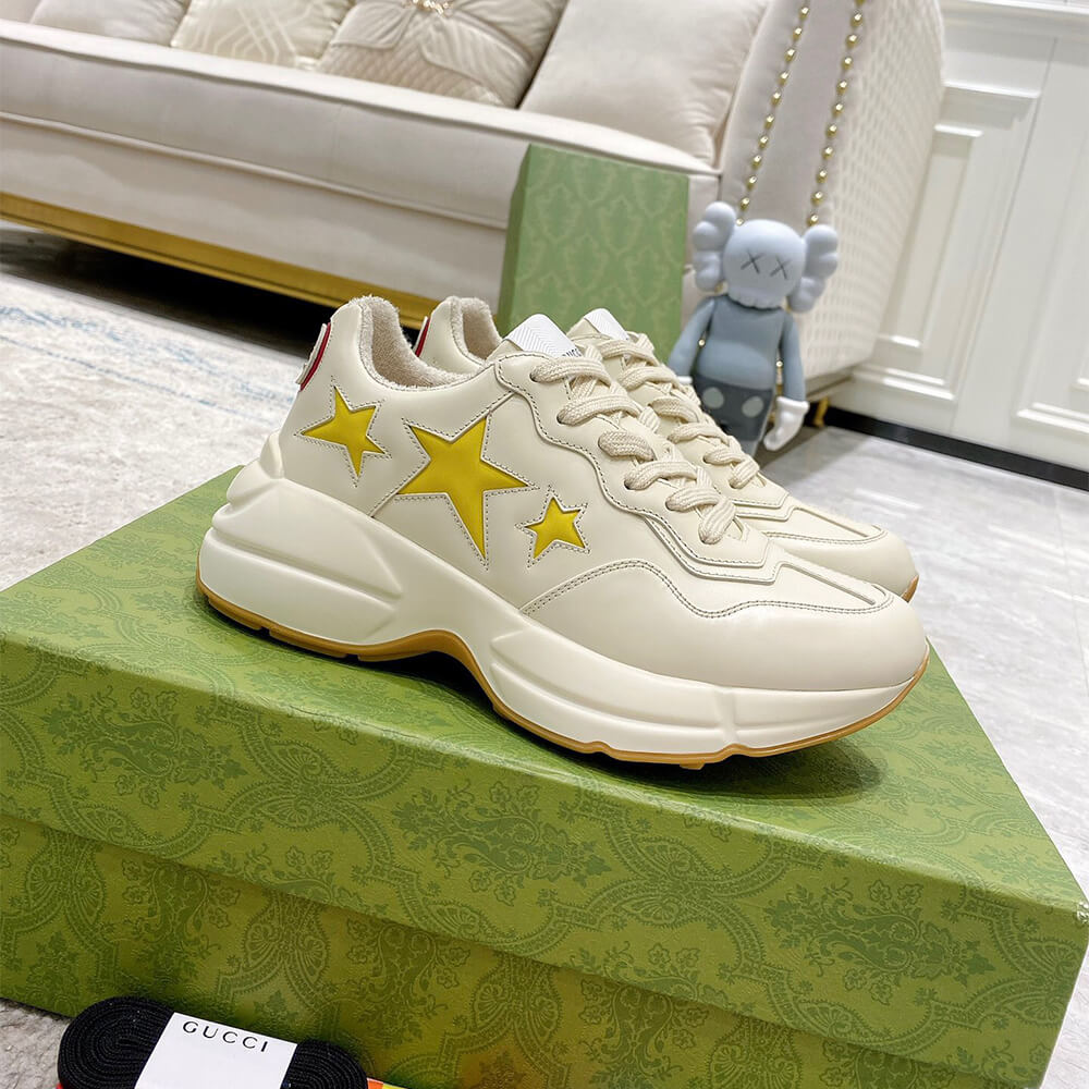 Gucci Rhyton Sneaker with Stars - Top Club