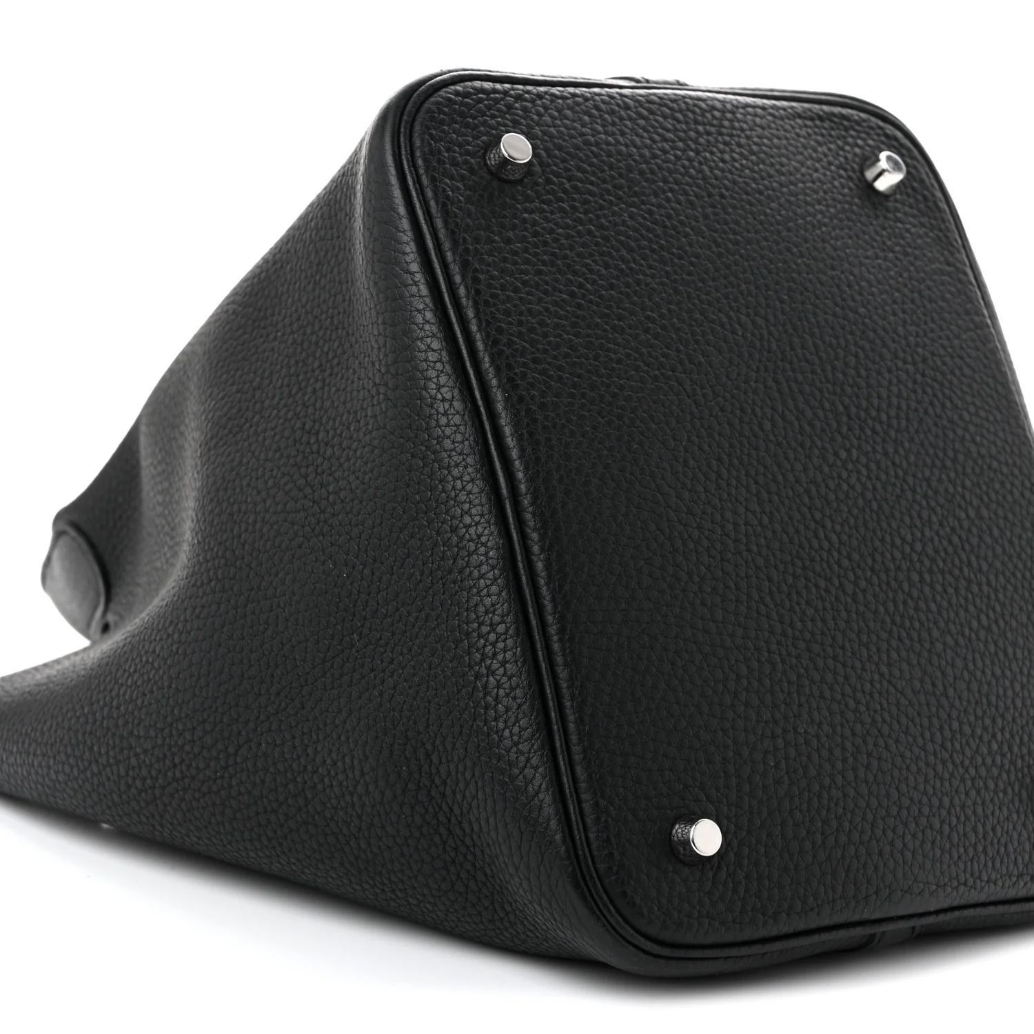 Taurillon Clemence Picotin Lock 22 MM Black - Top Club