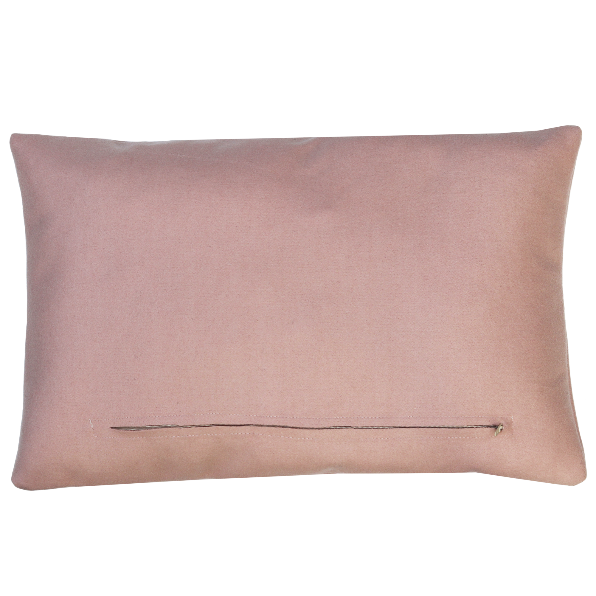 Sierkussen streep oud roze 54x33 cm