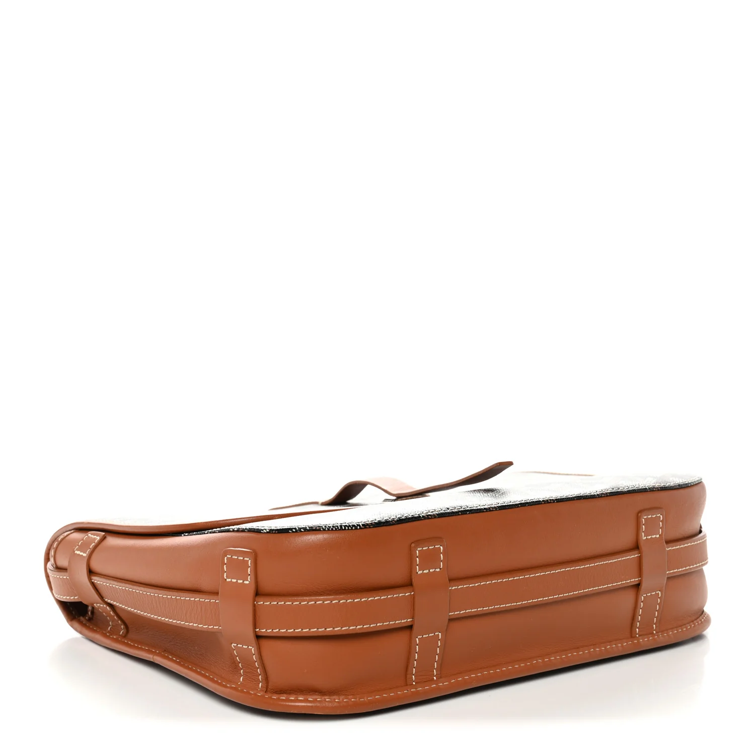 Goyardine Belvedere II MM Messenger Bag Black Gold - Top Club