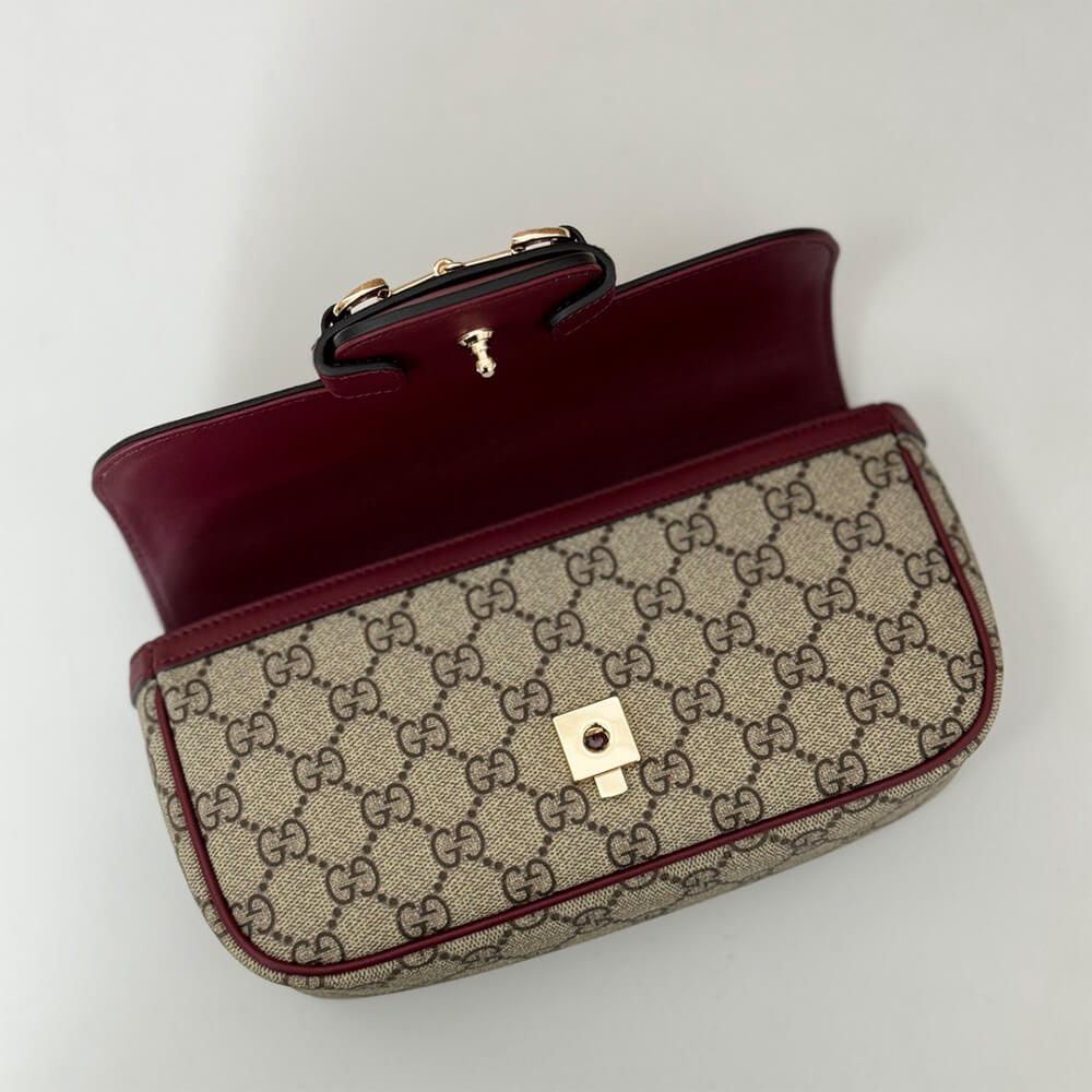 Gucci Horsebit 1955 Soft small top handle bag(HIGH-END GRADE) - Top Club
