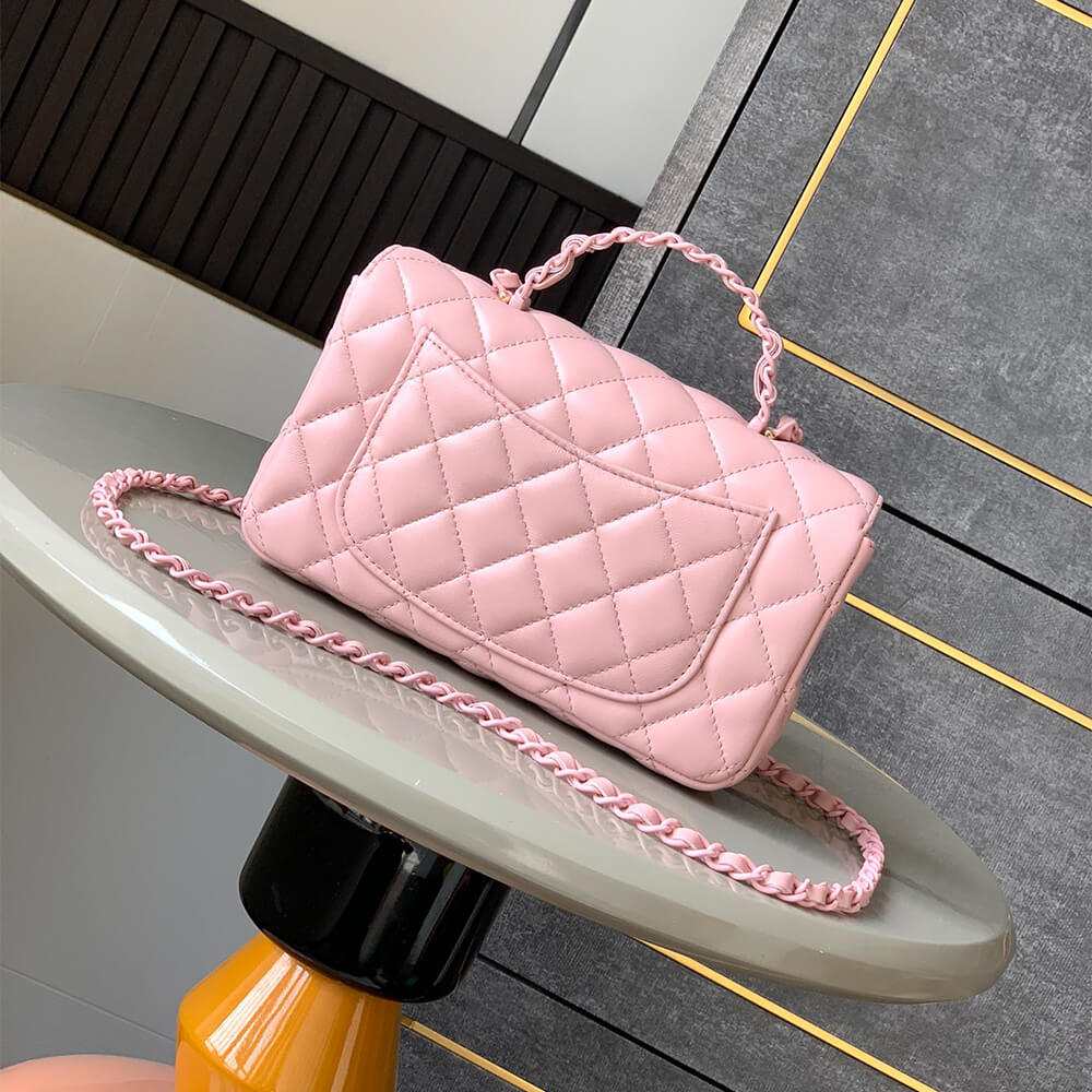Chanel Mini Flap Bag with Top Handle(HIGH-END GRADE) - Top Club