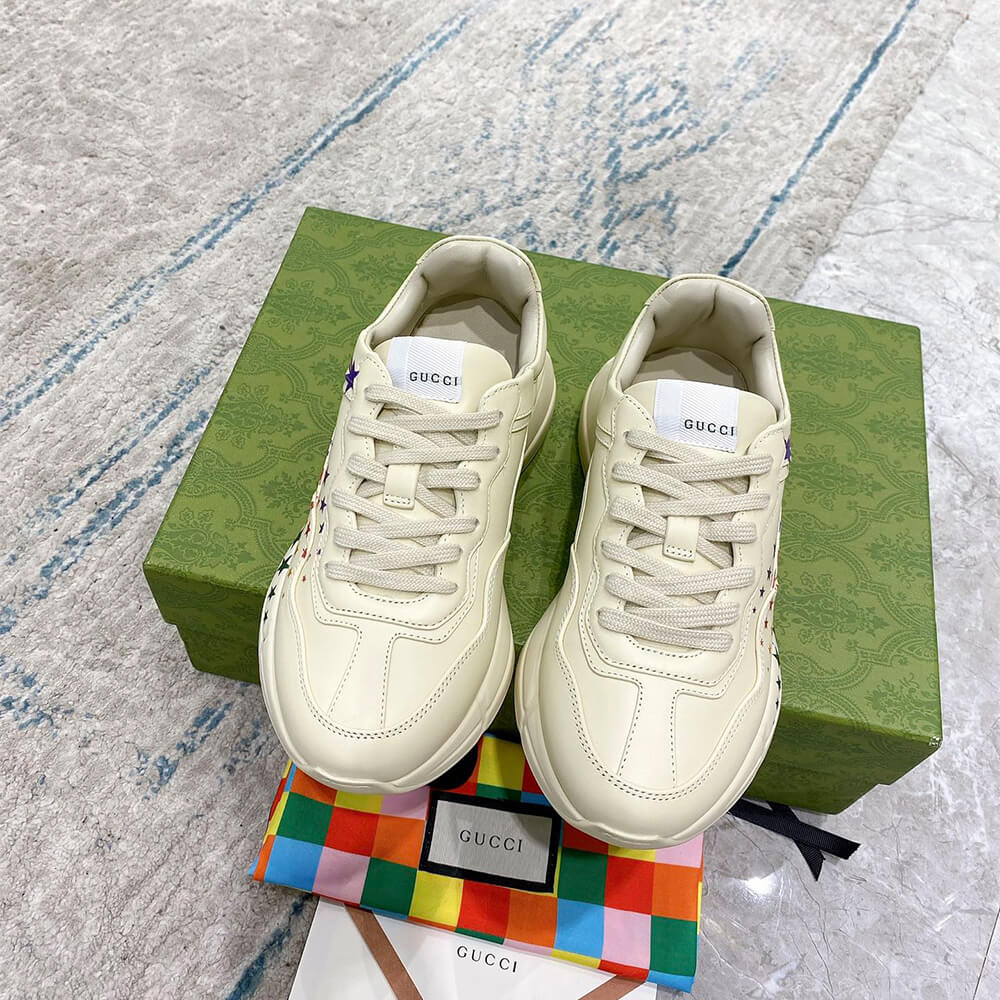Gucci Rainbow Star Rhyton Sneaker - Top Club