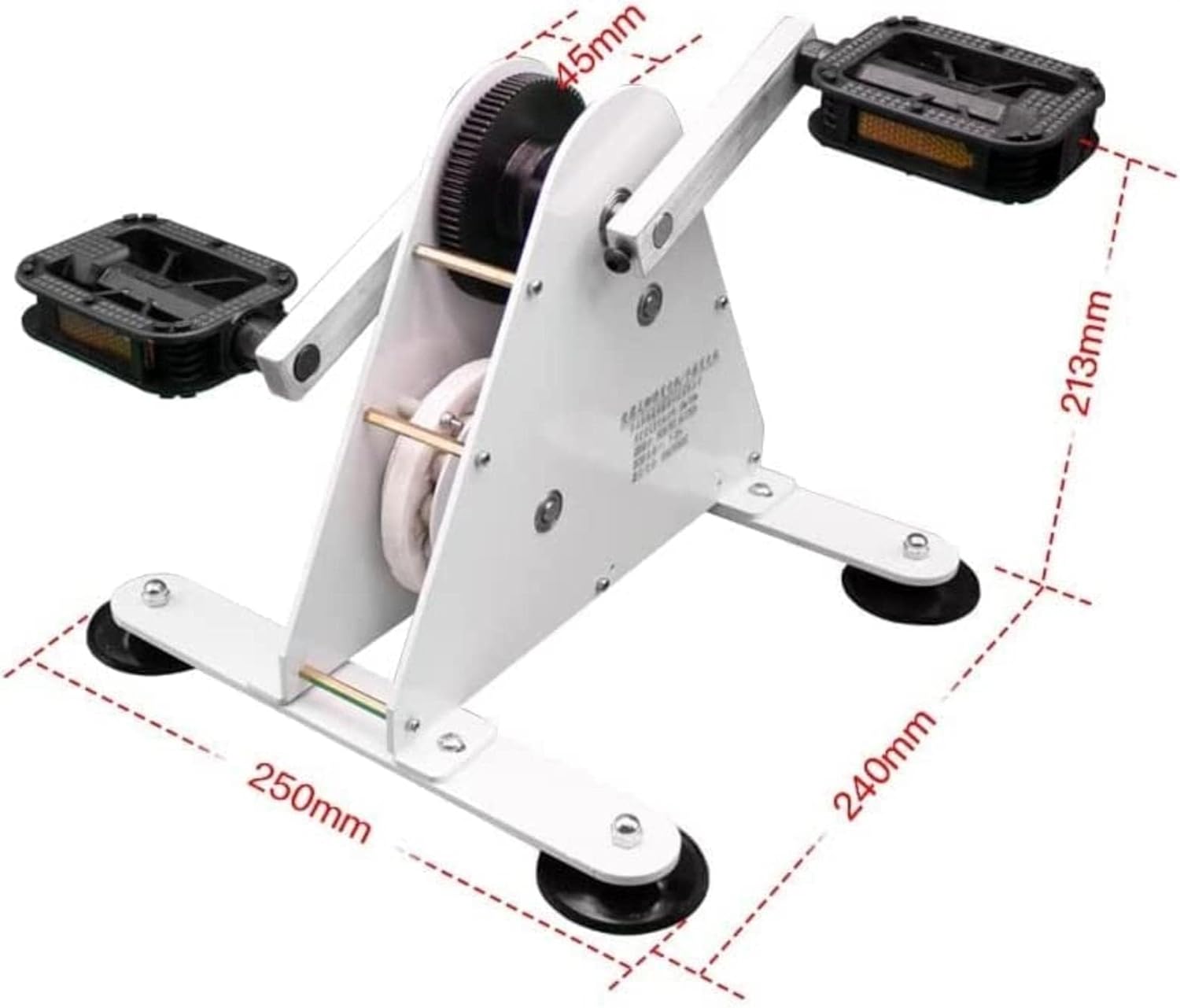 Generatore di corrente a pedale da 100 W - Stazione di ricarica portatile a manovella con doppia USB-C PD Fast Charge AC Ready per emergenze domestiche/campeggio/roulotte uso off-grid 