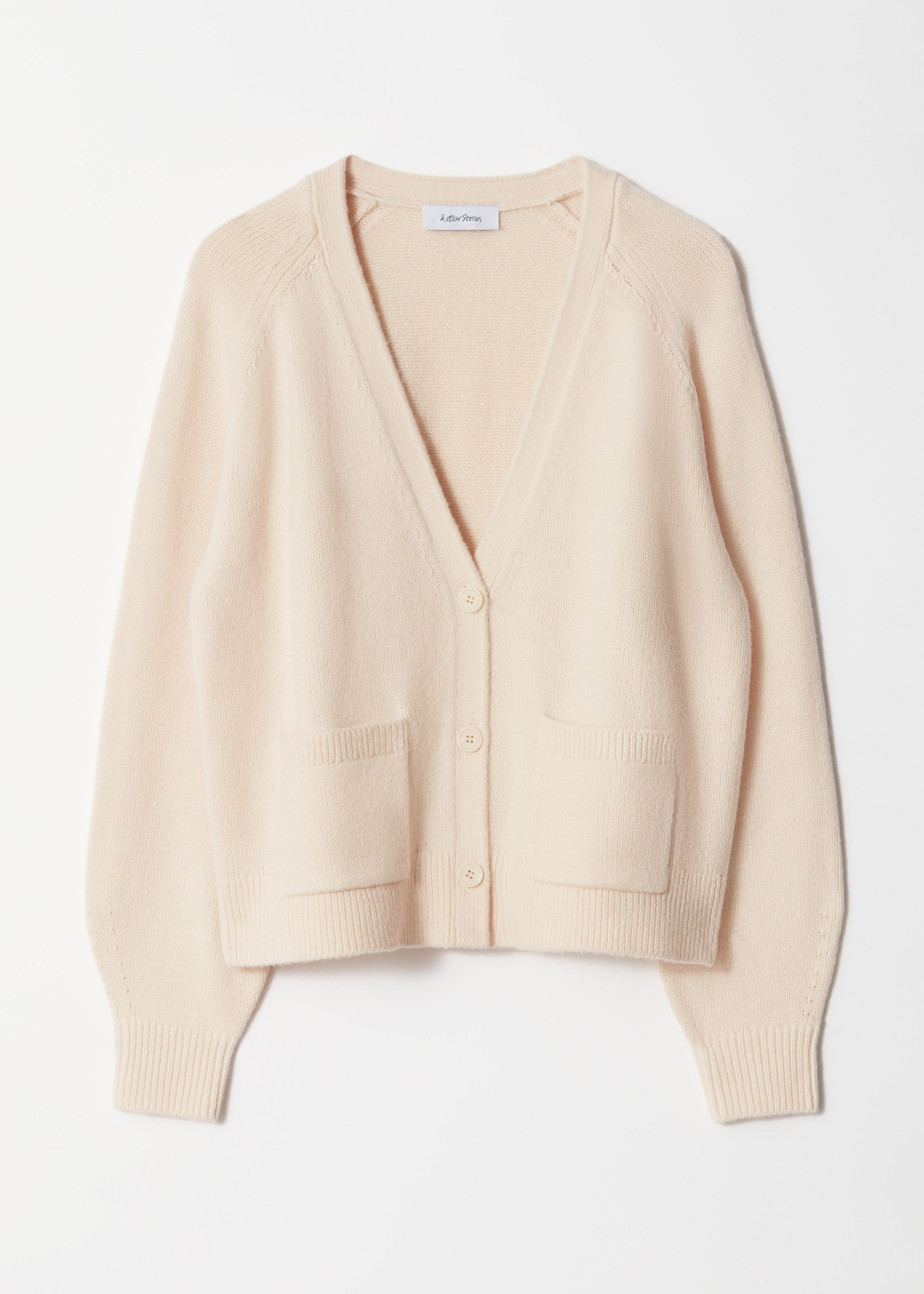 & Other Stories PATCH-POCKET CARDIGAN