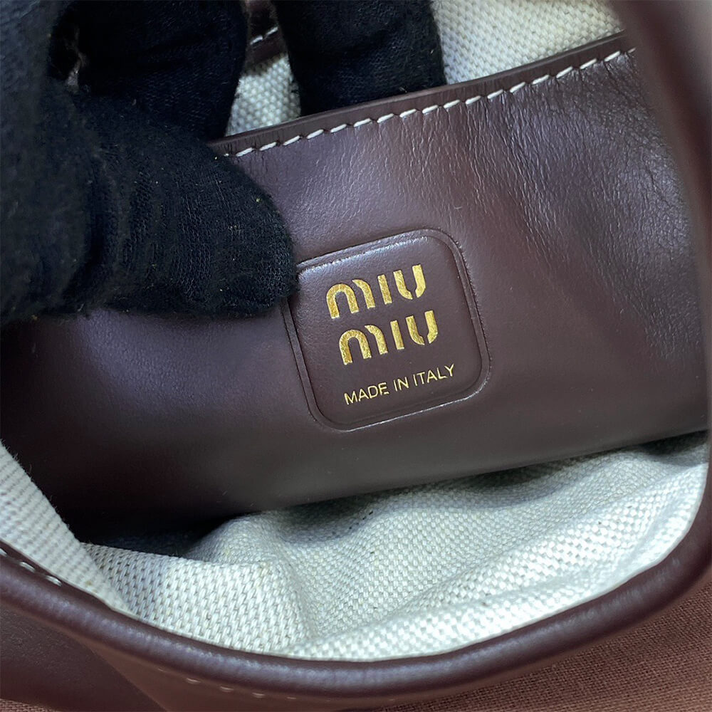 MIUMIU MINI IVY leather handbag(HIGH-END GRADE) - Top Club