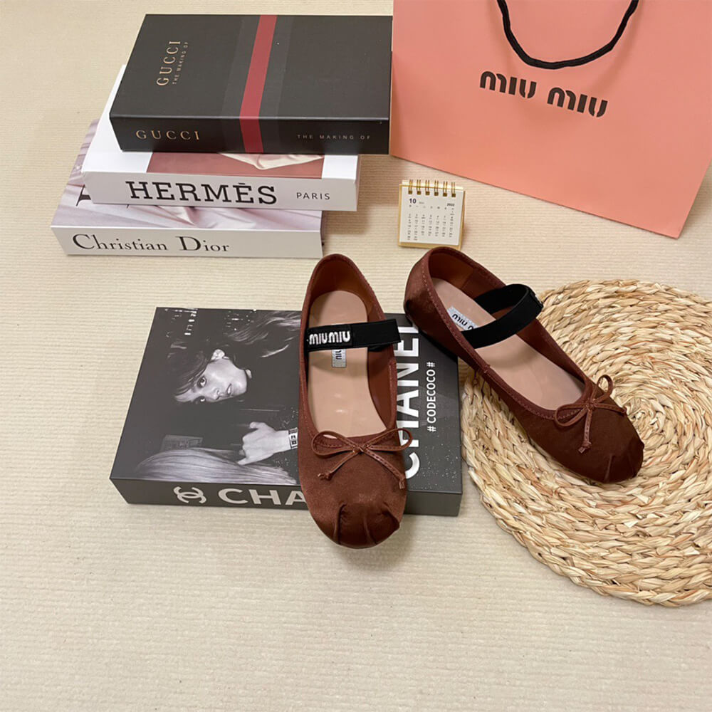 MiuMiu Satin ballerinas - Top Club