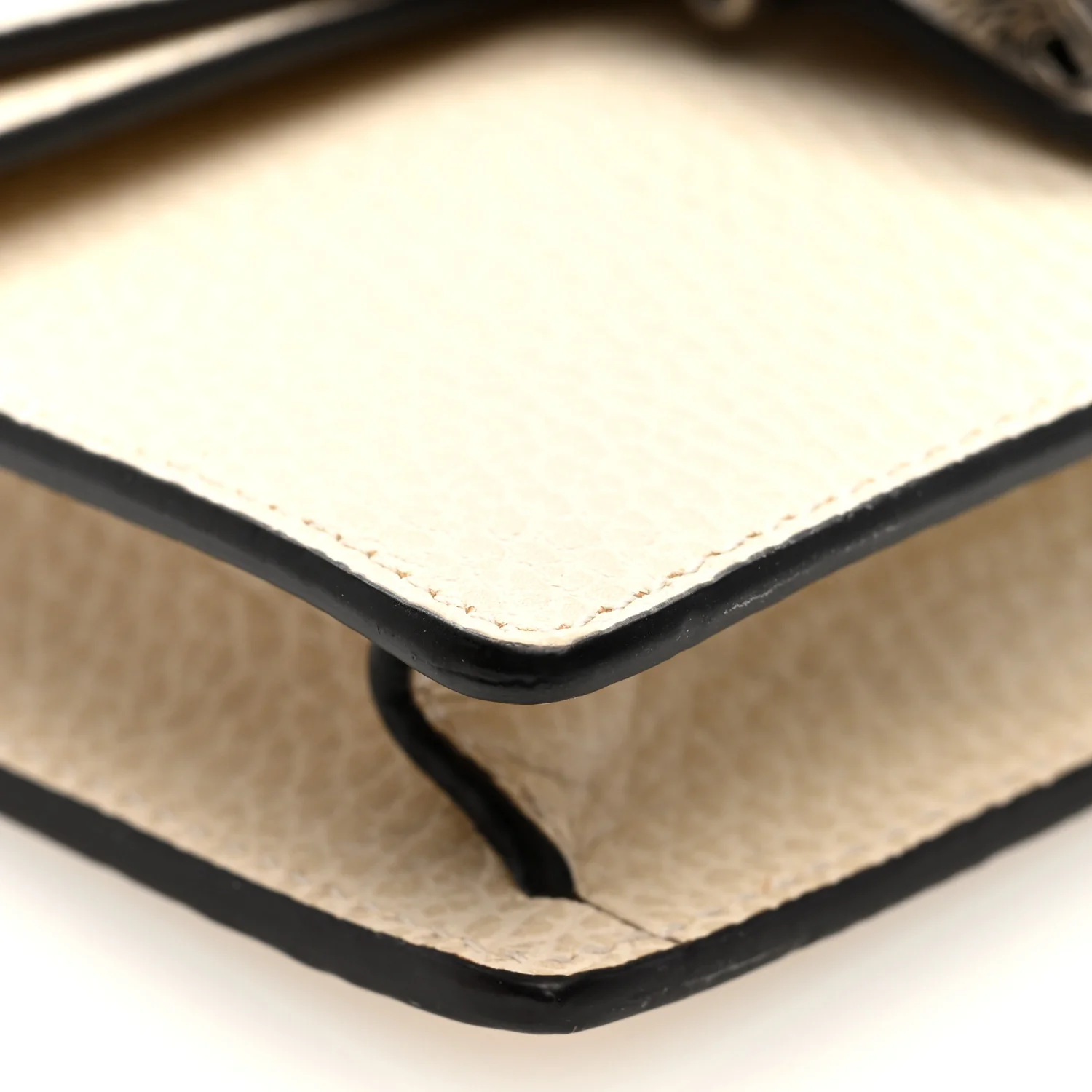 Dollar Calfskin Crystal Super Mini Dionysus Shoulder Bag Mystic White Black Diamond - Top Club