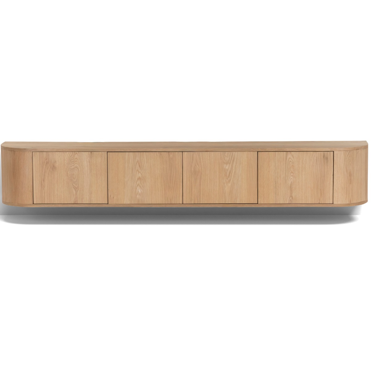 Tv-meubel Arlo zwevend naturel 220 cm