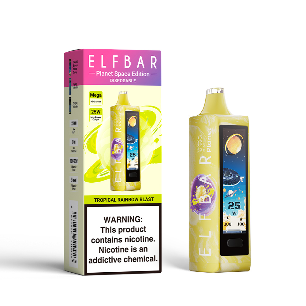 ELF BAR PLANET 25K Rechargeable Disposable Vape (All Flavours)