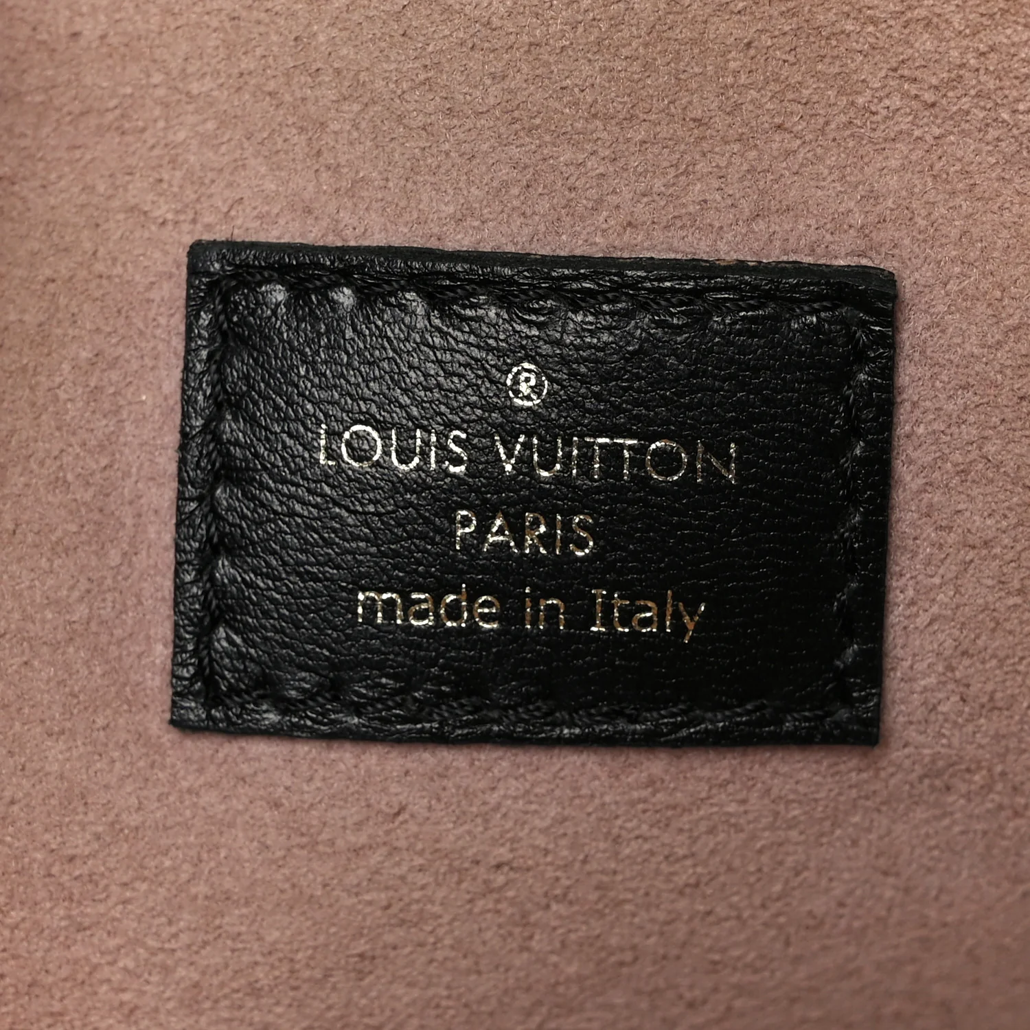 Lambskin Embossed Monogram Coussin PM Black - Top Club