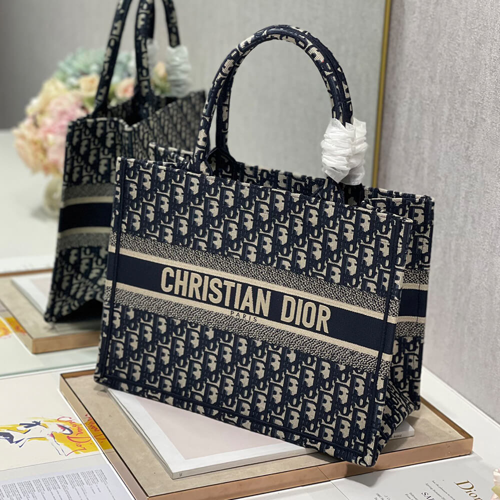 MEDIUM DIOR BOOK TOTE - Top Club