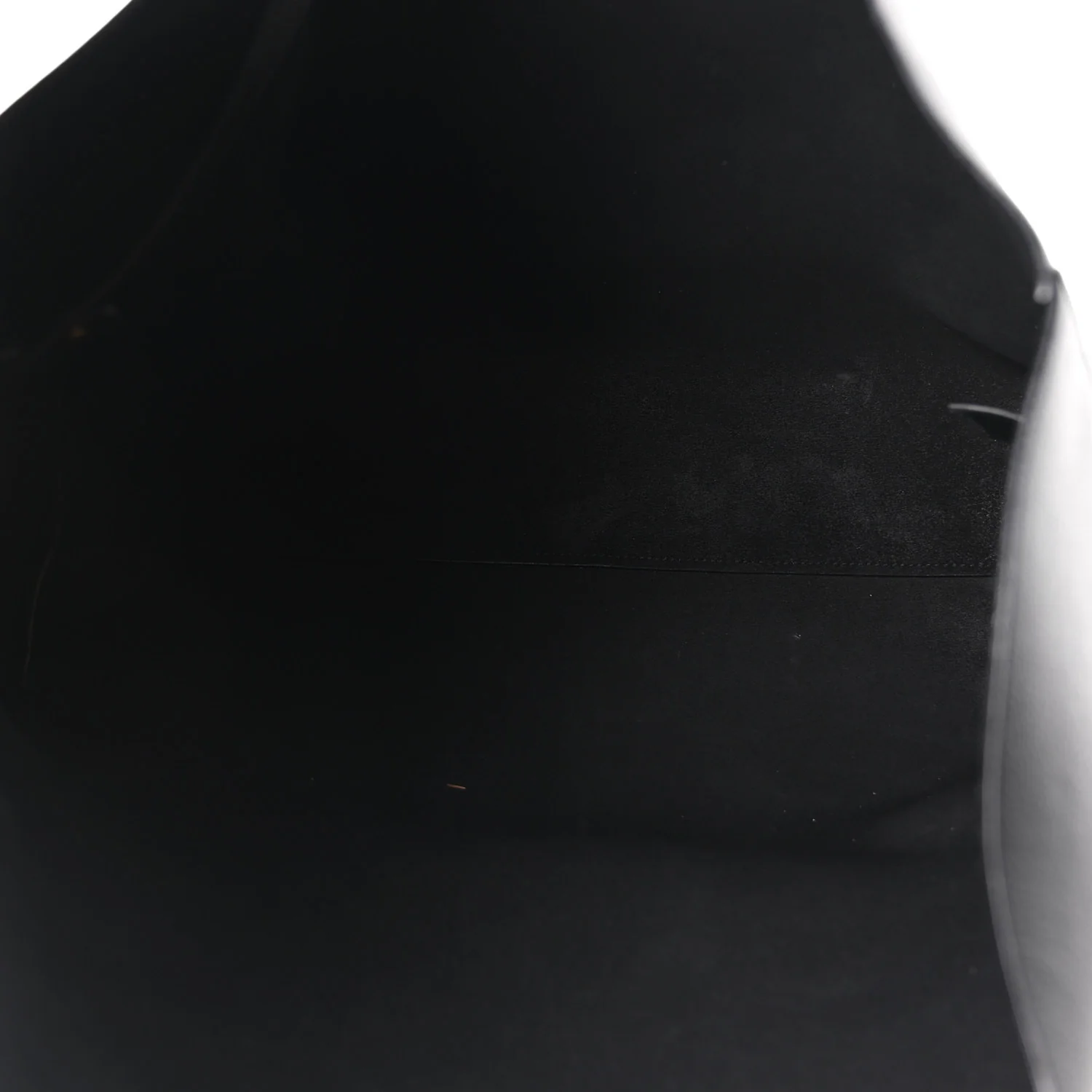 Calfskin Large Shopping Tote Black - Top Club