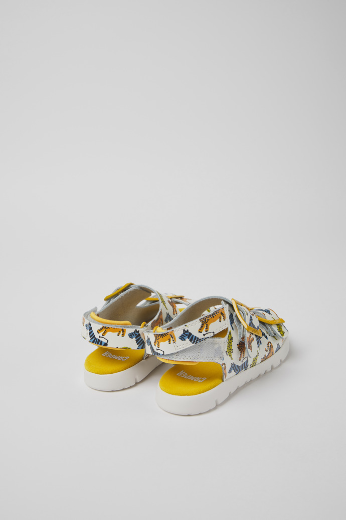 Caterpillar Multicolored Leather Sandals for Boys